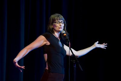 Karen Finneyfrock was a member of the Seattle slam team at last year's slam in Madison, Wis.
