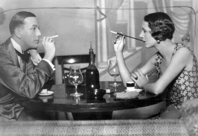 Noel Coward and Getrude Lawrence in the original Private Lives (1930).