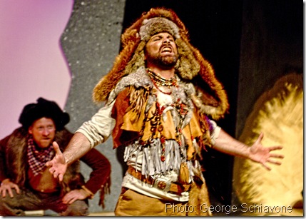 Andy Quiroga as Frenchy in Promethean Theatre's Cannibal!