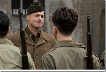 Brad Pitt in Inglourious Basterds.