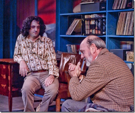 Antonio Amadeo, left, and Gordon McConnell in Rock 'n' Roll. (Photo by George Schiavone) 