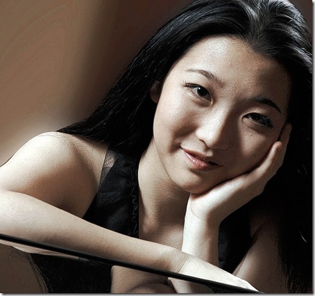 Pianist Claire Huangci.