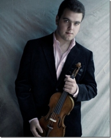 Violinist Mikhail Simonyan.