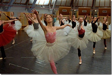 A scene from La Danse: The Paris Opera Ballet.
