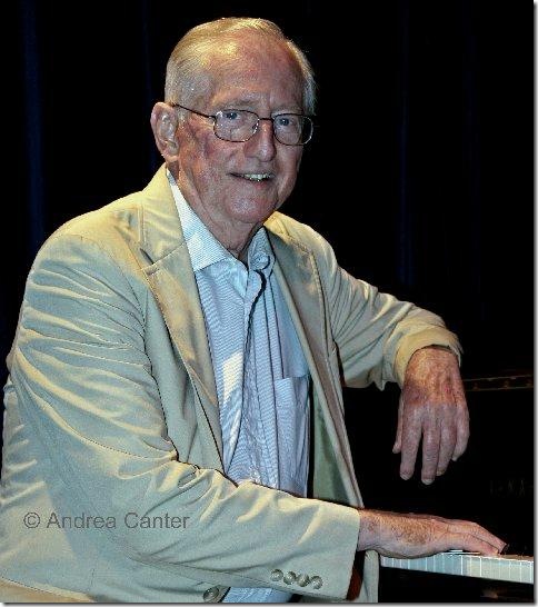Pianist Eddie Higgins (1932-2009). Photo by Andrea Canter.