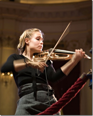 Violinist Leila Josefowicz.