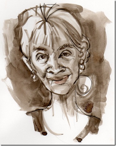Marie Hale. (Illustration by Pat Crowley) 