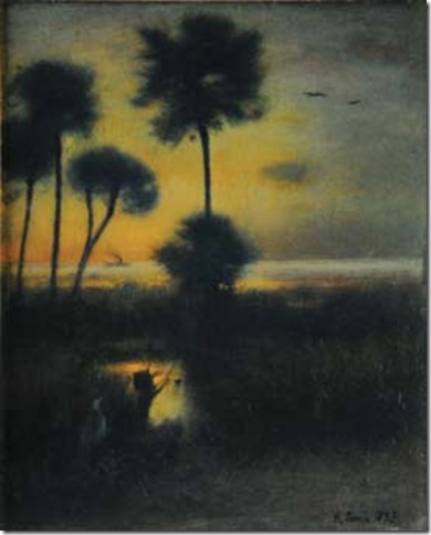 Home of the Heron (1893), by George Inness. 