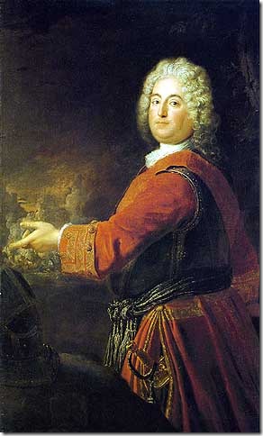 Margrave Christian Ludwig of Brandenburg (1677-1734), dedicatee of Bach's Brandenburg Concertos. 