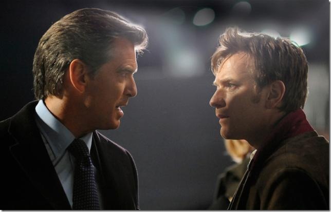 Pierce Brosnan and Ewan McGregor in The Ghost Writer.  