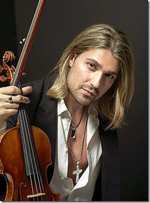 Violinist David Garrett.
