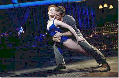 Holley Farmer and John Selya in Come Fly Away. (Photo by Joan Marcus)