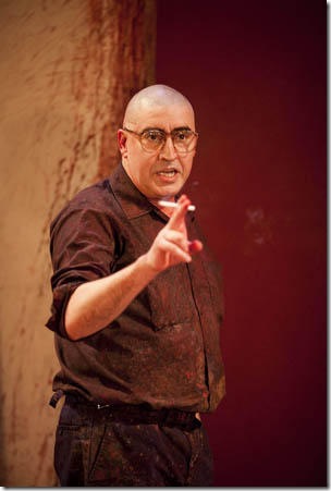 Alfred Molina in Red.