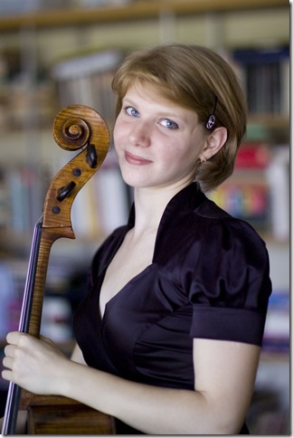 Cellist Anna Litvinenko.
