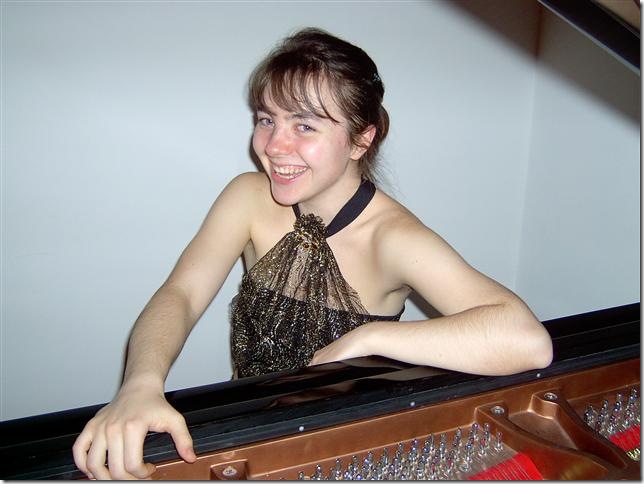 Pianist Sofiya Uryvayeva.