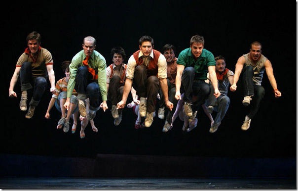 The Jets do their thing in Cool, from West Side Story.