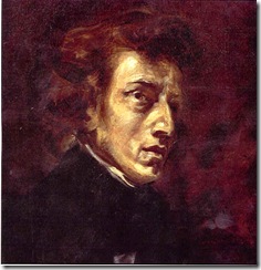 Frederic Chopin, as seen by Delacroix.