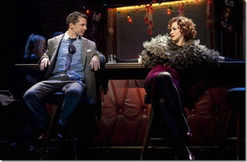 Sean Hayes and Katie Finneran in Promises, Promises.