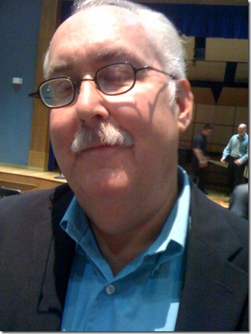 Composer Kenneth Frazelle, at Lynn in January.