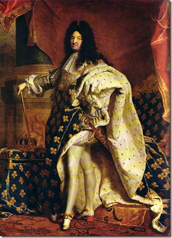 Louis XIV, king of France and Navarre (1638-1715).