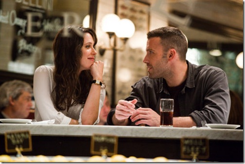 Rebecca Hall and Ben Affleck in The Town.