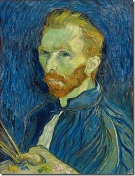 Self-Portrait (1889), by Vincent van Gogh.