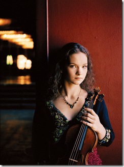 Hilary Hahn.