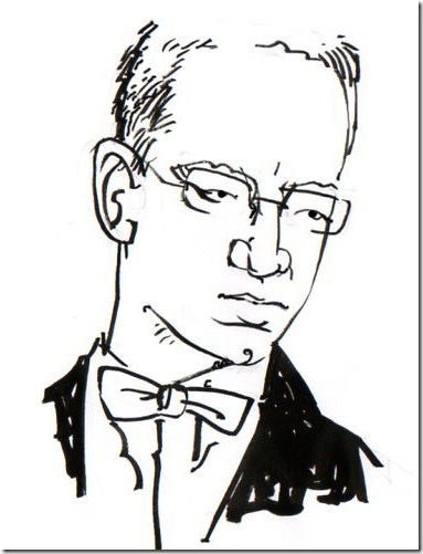 Conductor Ramón Tebar. (Illustration by Pat Crowley)