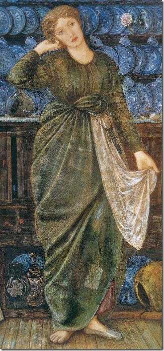 Cinderella (1863), by Edward Burne-Jones.