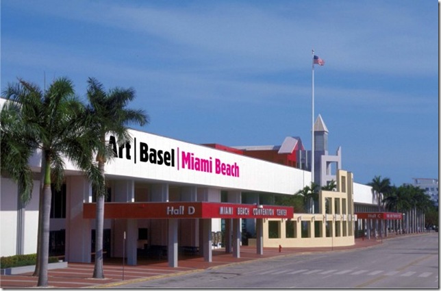Art Basel Miami Beach is housed at the Miami Beach Convention Center.