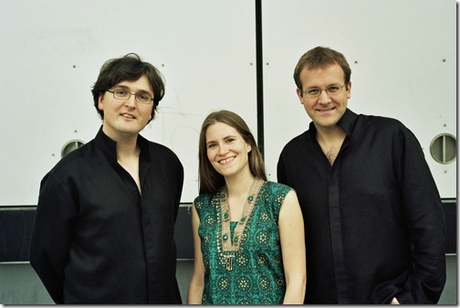 Stefan Hempel, Catherine Klipfel and Emanuel Wehse of the Morgenstern Trio. 