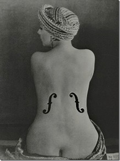 Le Violon d'Ingres (1924), by Man Ray.