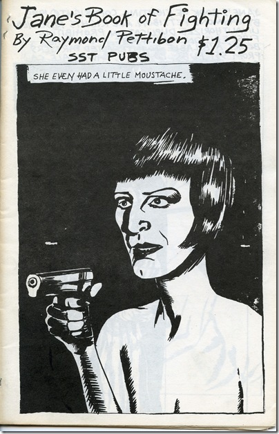 Jane’s Book of Fighting (1985), by Raymond Pettibon.