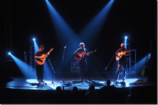 California Guitar Trio, in a tour photo taken last year.