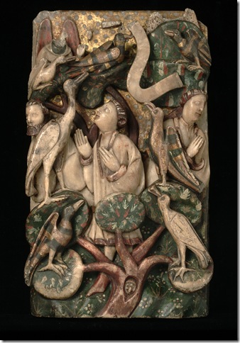 Panel of the Fifth Sign of the Last Judgment, late 15th century, English.
