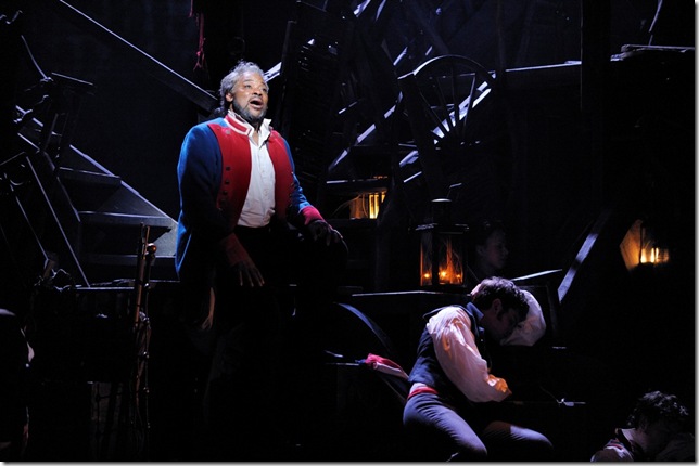 Lawrence Clayton in Les Miserables.