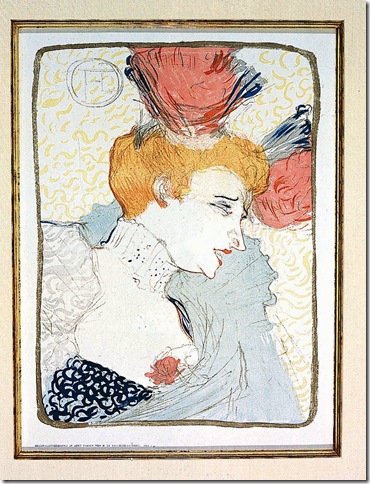Mlle. Marcelle Lender (1895), by Henri de Toulouse-Lautrec. 