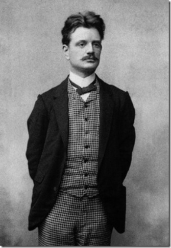 Jean Sibelius (1865-1957), at about the time he wrote the Piano Quintet. 