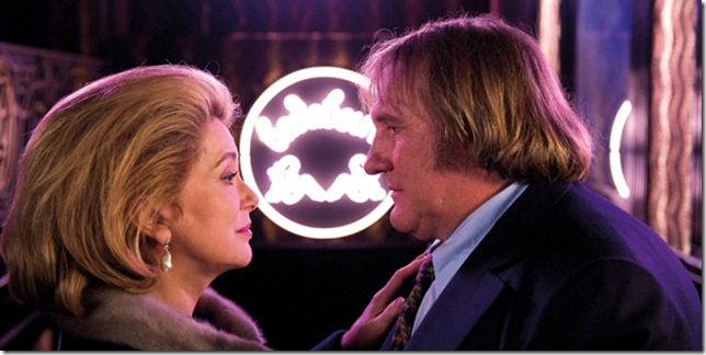 Catherine Deneuve and Gerard Depardieu in 'Potiche.'