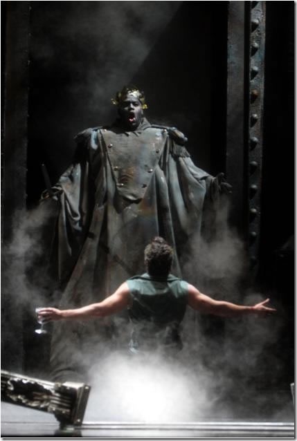 Morris Robinson as the Commendatore in Florida Grand Opera’s Don Giovanni.