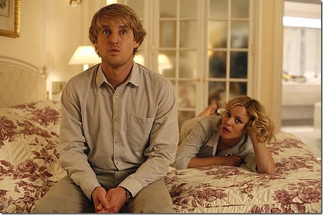 Owen Wilson and Rachel McAdams in Midnight in Paris.