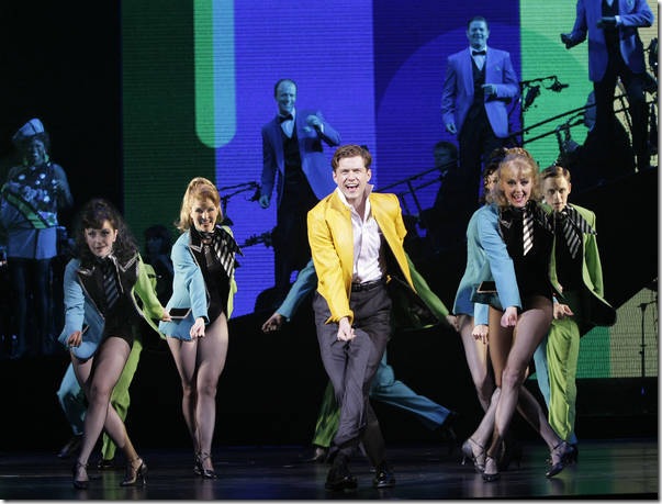 Aaron Tveit in Catch Me If You Can.