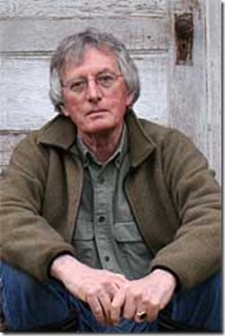 Poet Charles Wright. (Photo by Nancy Crampton, from the Macmillan site)