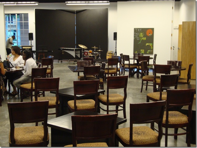 The Arts Garage performance space. (Photo by Bill Meredith)