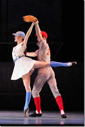 A scene from the original Dayton Ballet version of Play Ball!