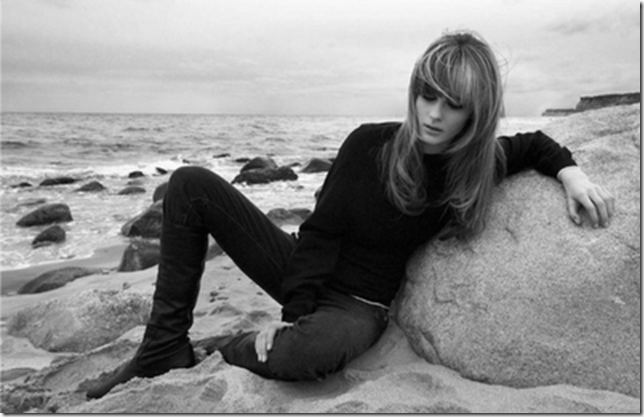 Françoise Dorléac in Cul-de-Sac.