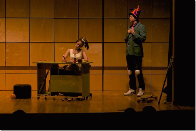 A scene from last year’s 24-Hour Theatre Project at Lynn University.