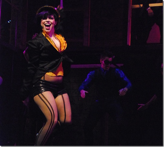 Anne Chambers as Columbia in The Rocky Horror Show. (Photo by Gemma Bramham)