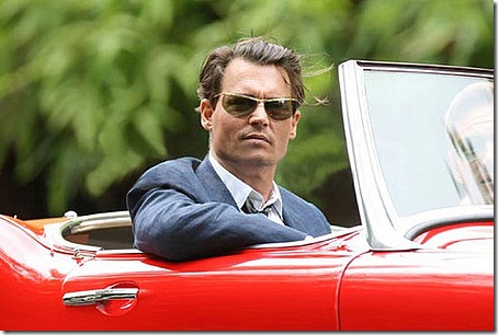 Johnny Depp in The Rum Diary.