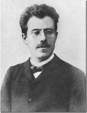 Gustav Mahler in 1888, the year he completed the First Symphony.